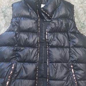 VS black puffy vest
